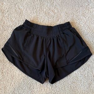 lululemon Black Women's Hotty Hot Shorts